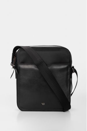Morral de cuero doble faz