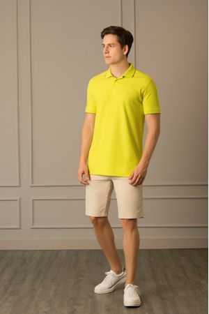 Polo casual algodón pima contraste color