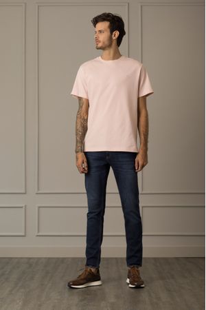 Polo perú cuello redondo para hombre basica jersey