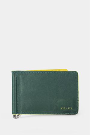 Porta billetes aquila de cuero para hombre diseño compacto