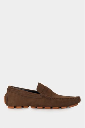 Mocasines Boston de cuero para hombre silueta driver